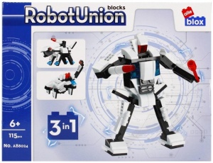 KLOCKI KONSTRUKCYJNE ROBOT 115 ELEMENTÓW ALLEBLOX