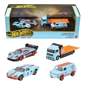 HOT WHEELS PREMIUM LE MANS RACE GULF, MATTEL
