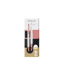 PIÓRO WIECZNE JAZZ NOBLE ELEGANCE + DŁUGOPIS PEARL