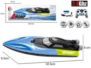 ŁÓDKA R/C SPEED BOAT ŚWIATŁO, MADEJ