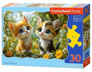 PUZZLE 30 CUTE KITTENS CASTOR, CASTORLAND