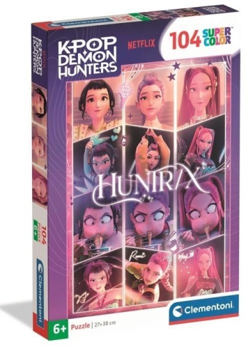 Puzzle 104 K-Pop Demon Hunters, Clementoni