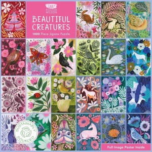 PUZZLE 1000 BEAUTIFUL CREATURES LEE FOSTER-WILSON