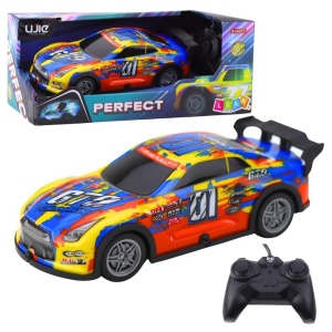 WYŚCIGÓWKA R/C ŚWIĘCĄCA OBUDOWA, LEANTOYS