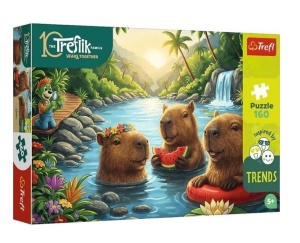 PUZZLE 160 TREFLIKI - KAPIBARA TREFL, TREFL