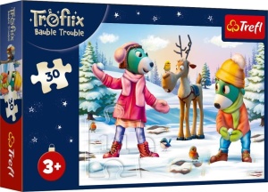 PUZZLE 30 ŚWIĄTECZNY CZAS TREFILKÓW TREFL, TREFL