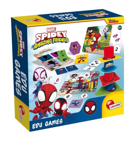 Kolekcja gier edukacyjnych Spidey, Lisciani