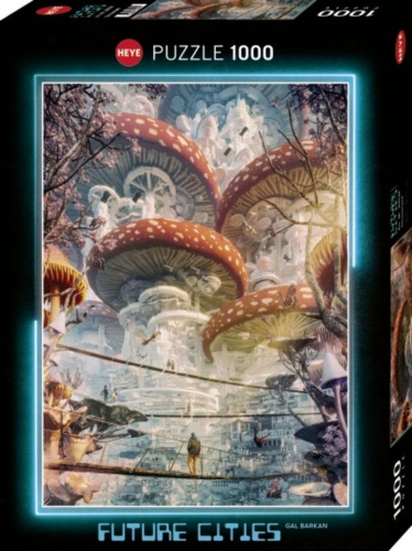 Puzzle 1000 Miasta przyszłości ,Kraina grzybów
