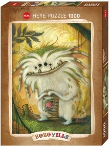 PUZZLE 1000 WEGETARIANIN, ZOZOVILLE, HEYE