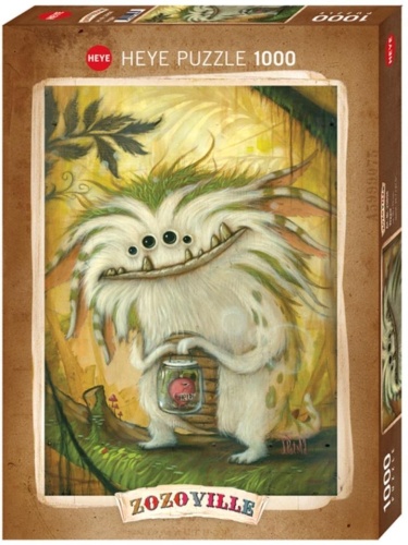 Puzzle 1000 Wegetarianin, Zozoville, Heye