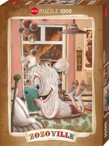 PUZZLE 1000 ZOZOVILLE. UKOCHANY TELEFON, HEYE
