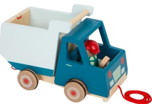 CIĘŻARÓWKA Z PRZYCZEPĄ DO CIĄGNIĘCIA, SMALL FOOT