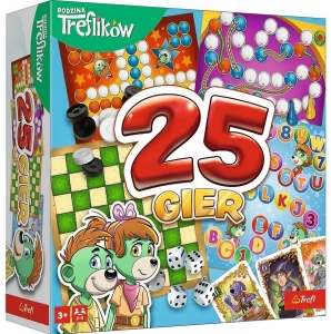 KALEJDOSKOP 25 GIER RODZINA TREFLIKÓW TREFL, TREFL