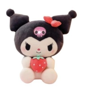 MASKOTKA HELLO KITTY KUROMI 28CM, BRANDED TOYS