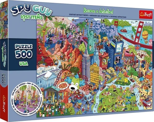 Puzzle 500 Spy Guy USA TREFL, Trefl