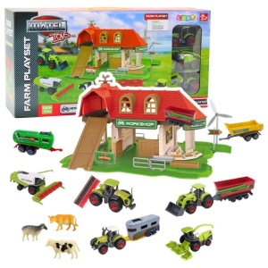 FARMA Z TRAKTORAMI I ZWIERZĘTAMI 42EL, LEANTOYS