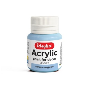 FARBA AKRYLOWA JASNONIEBIESKA 20ML, IDEYKA