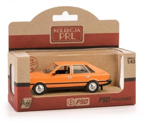 KOLEKCJA PRL FSO POLONEZ POMARAŃCZOWY, DAFFI
