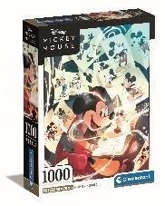 PUZZLE 1000 COMPACT MICKEY MOUSE, CLEMENTONI