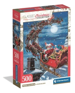 PUZZLE 500 XMAS COLL. MIDNIGHT SLEIGH RIDE