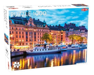 PUZZLE 1000 STOCKHOLM, OLD TOWN, TACTIC