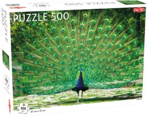 PUZZLE 500 PEACOCK, TACTIC
