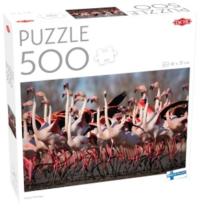 PUZZLE 500 DUŻE FLAMINGI, TACTIC