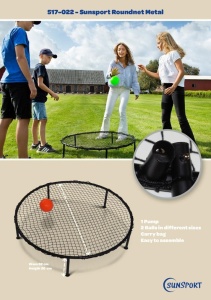 SUNSPORT ROUNDNET METAL, BEX SPORT