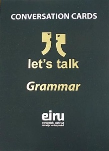 KARTY KONWERSACYJNE. LET'S TALK GRAMMAR