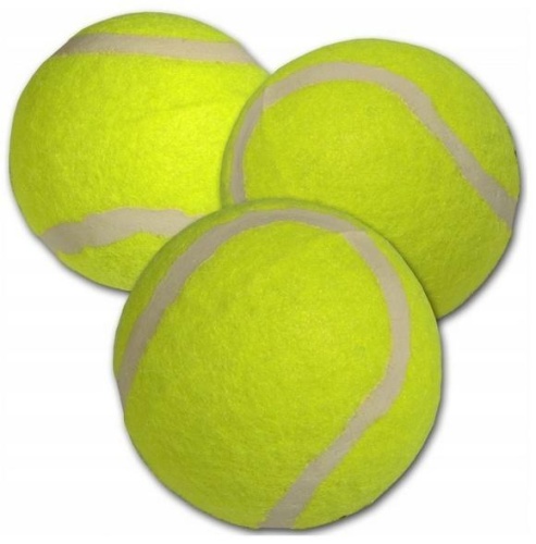 Piłka tenis ziemny Enero 3szt, Victoria Sport
