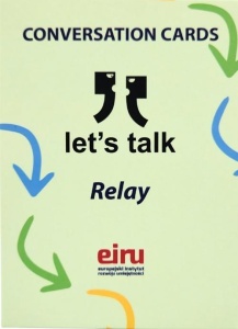KARTY KONWERSACYJNE. LET'S TALK RELAY
