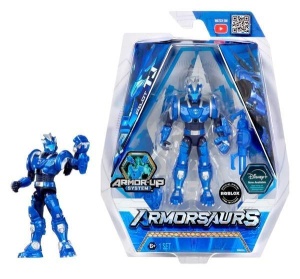 ARMORSAURS 3.75 FIGURE TRICERATOPS PILOT (TJ), MGA
