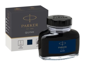 ATRAMENT QUINK W BUTELCE GRANATOWY, PARKER