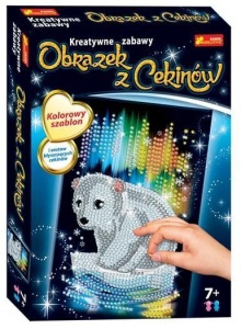 OBRAZEK Z CEKINÓW. NIEDŹWIADEK, RANOK-CREATIVE