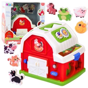 INTERAKTYWNY DOMEK FARMA MUZYCZNA, LEANTOYS