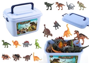 DINOZAURY Z AKCESORIAMI 46EL, LEANTOYS