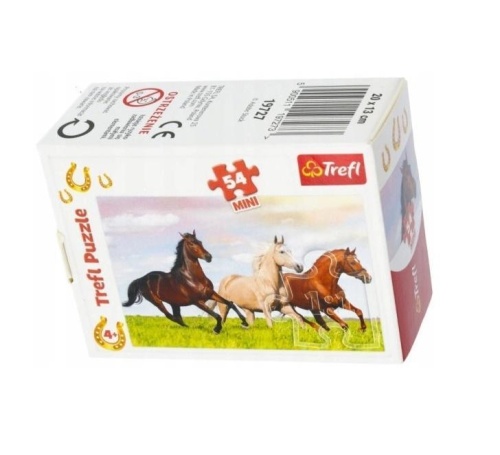 Puzzle 54 mini Świat koni 4 TREFL, Trefl