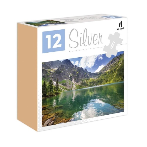Puzzle 6 Morskie Ogo Silver ALEX, Silver