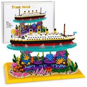 KLOCKI KONSTRUKCYJNE STATEK TITANIC 3892EL