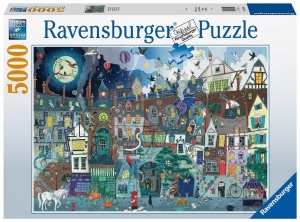 PUZZLE 5000 WIKTORIAŃSKA ULICA, RAVENSBURGER