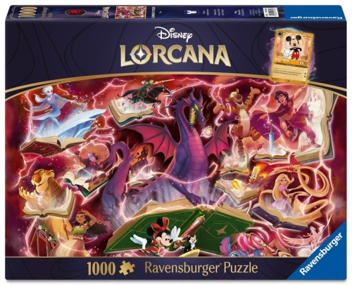 Puzzle 2D: Lorcana Ruby 1000el, Ravensburger