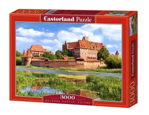 PUZZLE 3000 ZAMEK W MALBORKU - POLSKA CASTOR