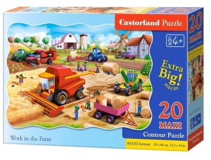 PUZZLE 20 MAX - WORK ON THE FARM CASTOR