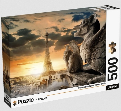 Puzzle 500 Adults Paryż, Lisciani