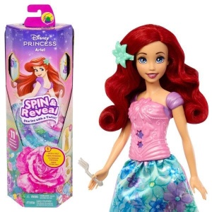 DISNEY PRINCESS KSIĘŻNICZKA ARIELKA ZAKRĘĆ I ODKRY