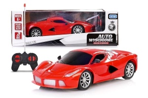AUTO WYŚCIGOWE R/C TOYS FOR BOYS CZERWONE, ARTYK