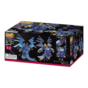 KLOCKI EDUKACYJNE LAQ MASTER BLUE DRAGON