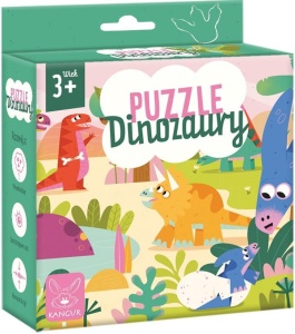 PUZZLE DINOZAURY 3+, KANGUR