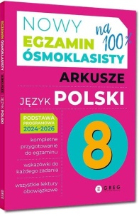NOWY EGZAMIN ÓSMOKL. J. POLSKI ARKUSZE 2024-2026