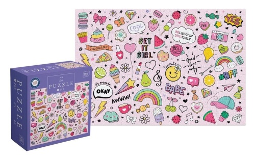 Puzzle 250 Kids 4 Icons, INTERDRUK